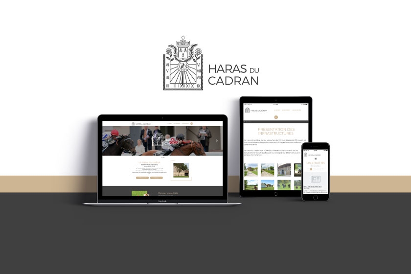 Création du site Internet du Haras du Cadran