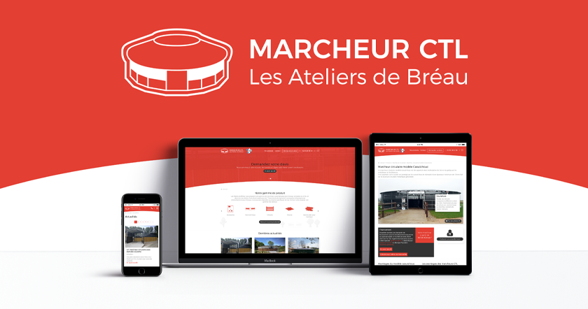 Developpement du site Internet de Marcheur CTL Realisations