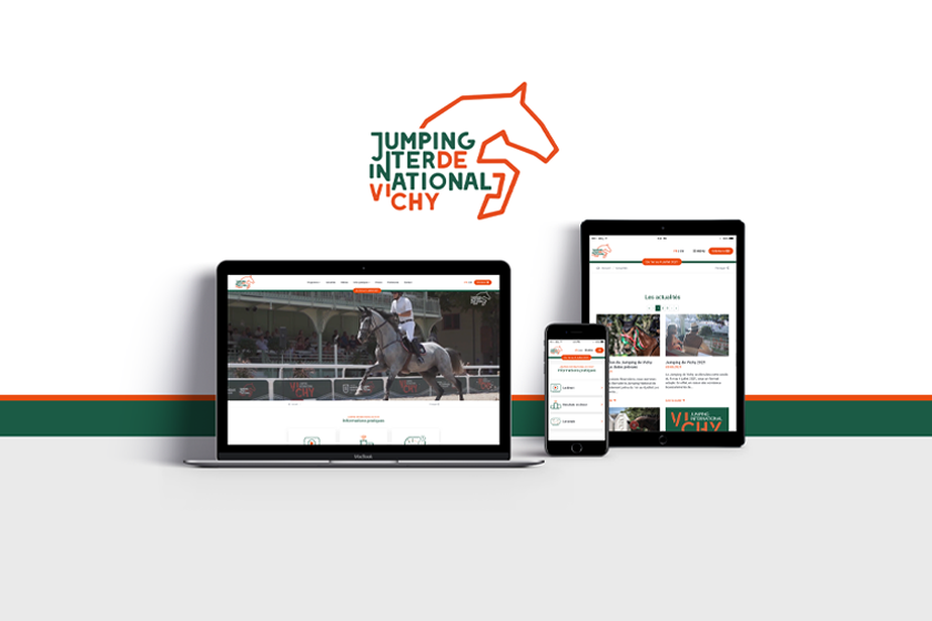 Création du site Internet du Jumping International de Vichy