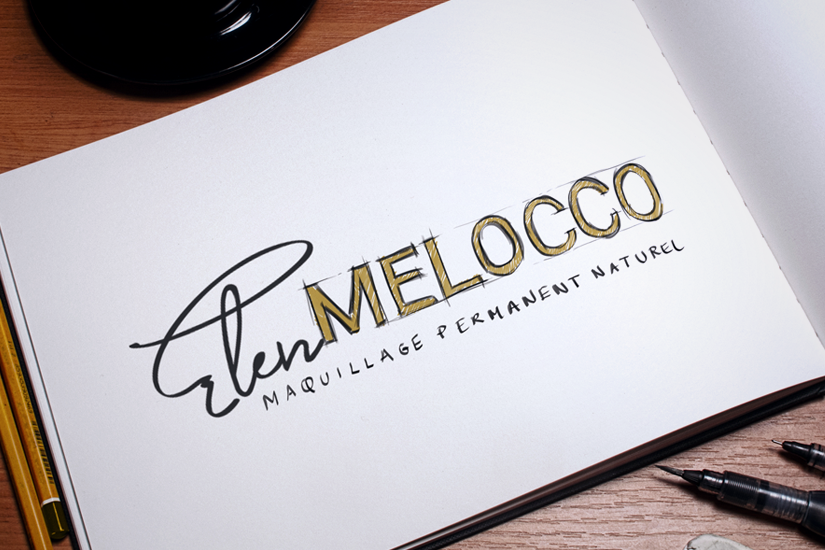 Création du logo Elen Melocco