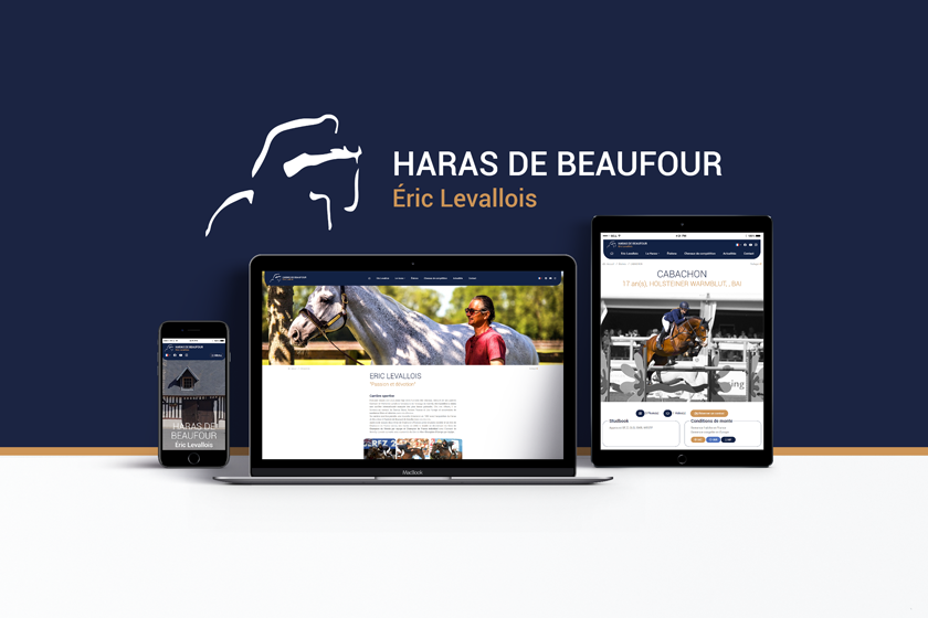 Création du site Internet du Haras de Beaufour