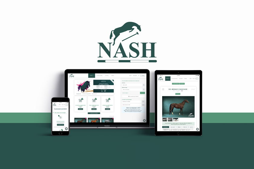 Création du site Internet NASH Auction