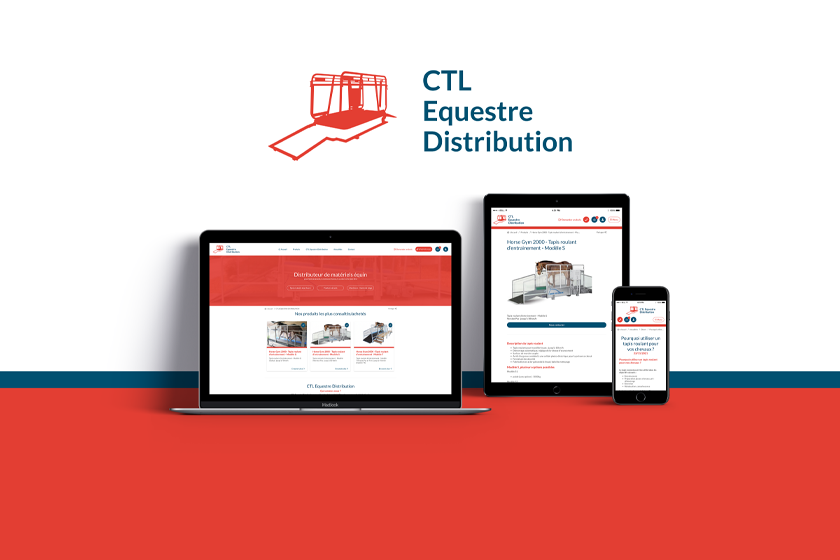 Création du site Internet de CTL Equestre Distribution