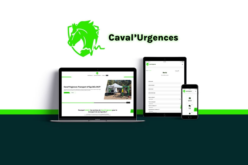 Création du site Internet de Caval'Urgences