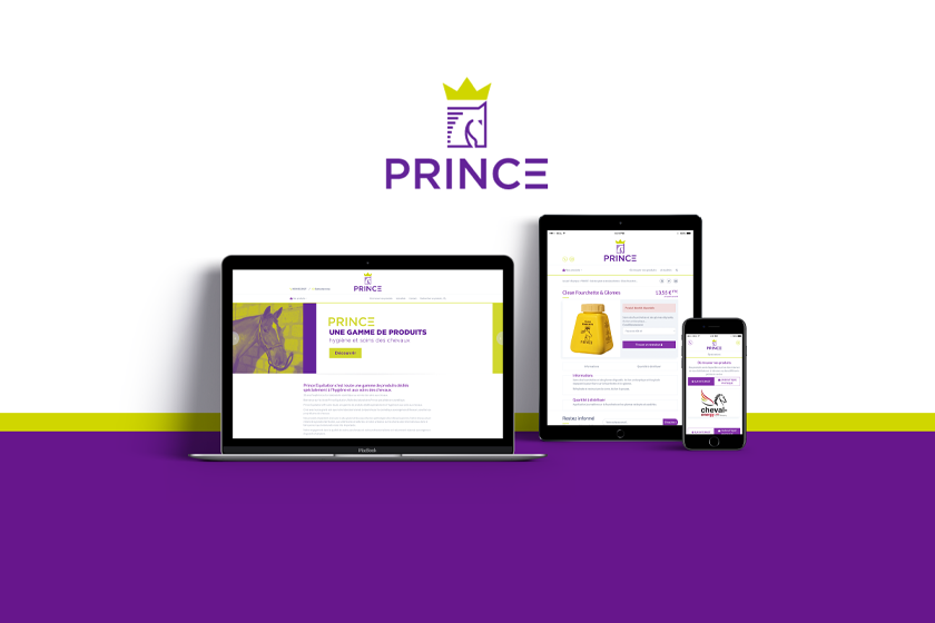 Création du site Internet Prince Equitation