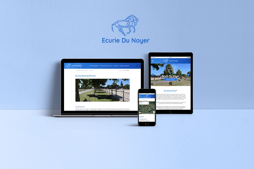 Création du site Internet de l'Ecurie du Noyer